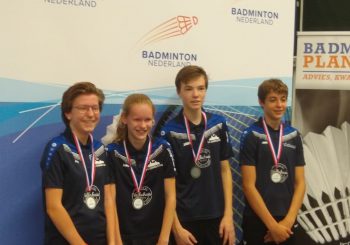 Twee keer NK-zilver voor Deventer badmintonners